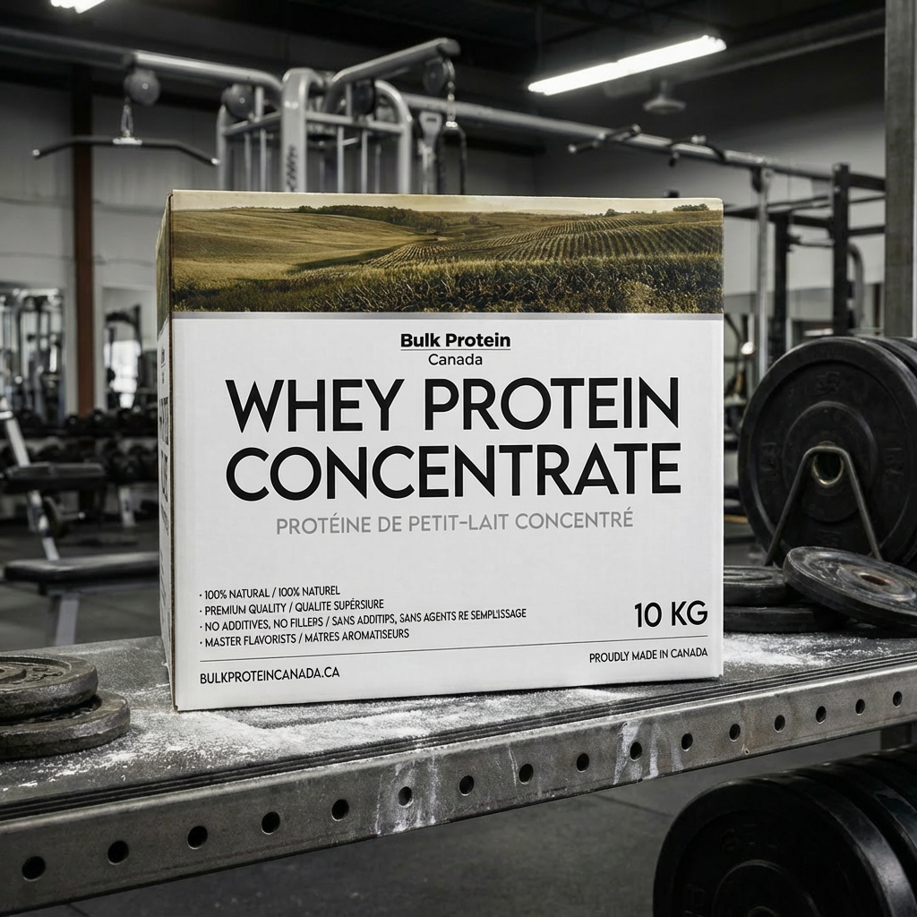 Bulk Whey Protein Concentrate 10KG - Pro Bulk Box | Premium Canadian Powder
