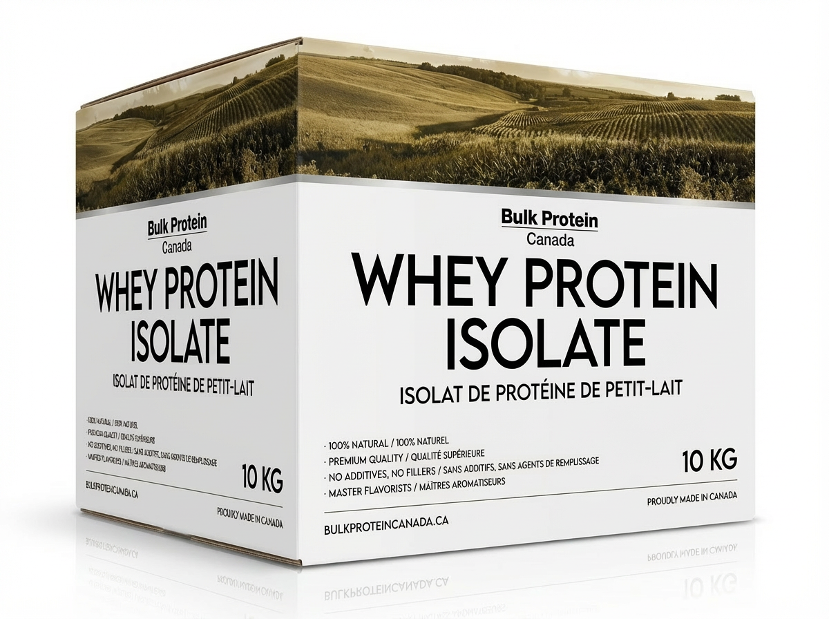 Bulk Whey Isolate Protein 10KG - Pro Bulk Box | Premium Canadian Powder