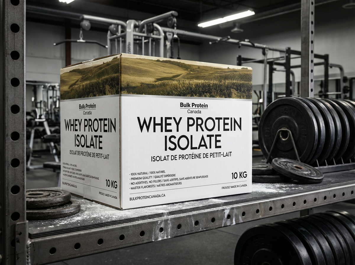 Bulk Whey Isolate Protein 10KG - Pro Bulk Box | Premium Canadian Powder